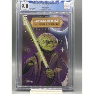 Star Wars: The High Republic Adventures #1 Retailer Incentive CGC 9.8 YODA Cover